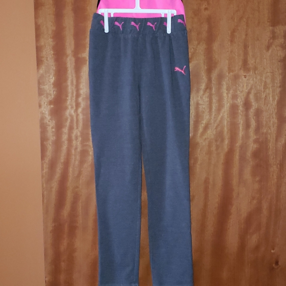 (5pcs!)PUMA Girl's Active Leggings, 2 Sport Bras & 2 Sport "boy shorts" Undies